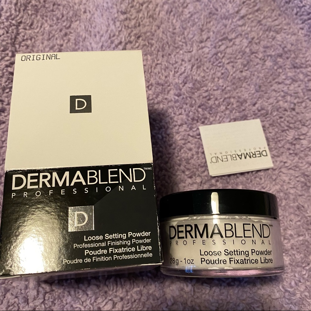 Dermablend translucent loose setting powder